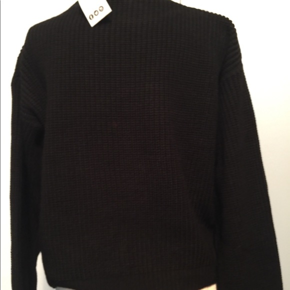 Boohoo open knit mock turtle neck jumper - Picture 7 of 7